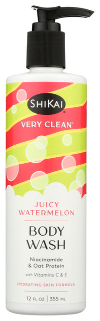 Shikai: Very Clean Juicy Watermelon Body Wash, 12 Fo