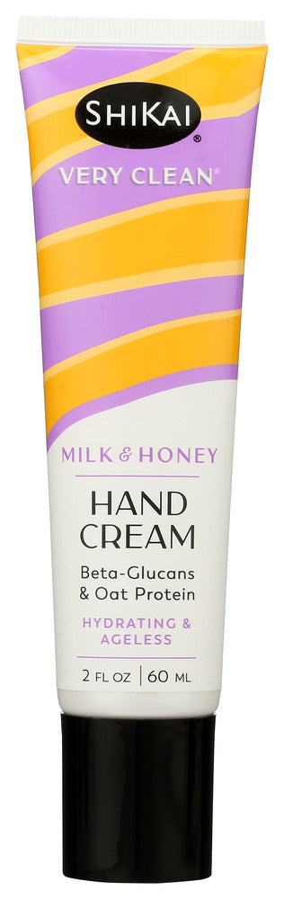 Shikai: Very Clean Milk & Honey Hand Cream, 2 Fo