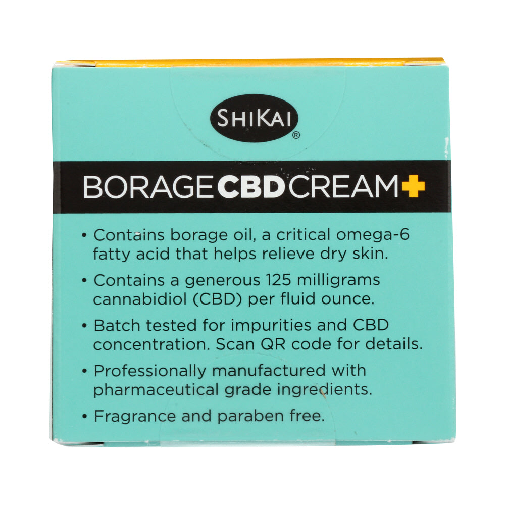 Shikai: Borage Cbd Cream, 2 Oz