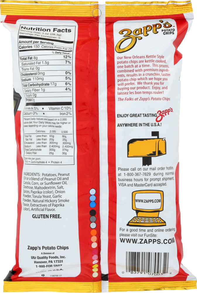 Zapps: Chip Spicy Cajun, 5 Oz