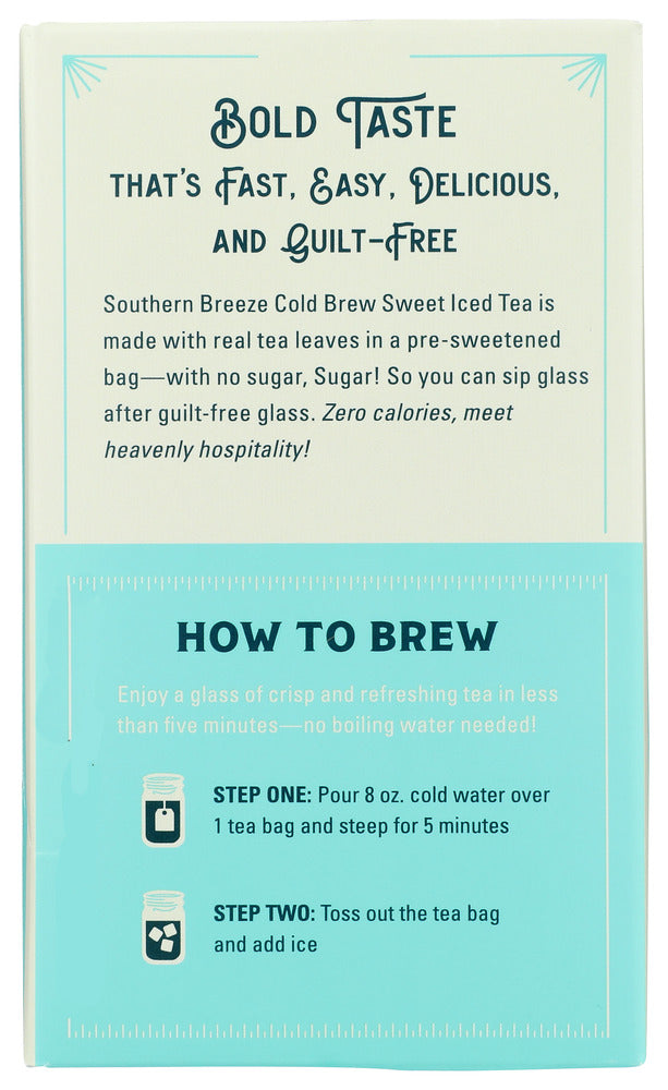 Southern Breeze: Original Cold Brew Tea, 20 Bg