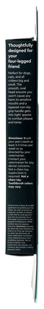 Radius: Pet Toothbrush Lush Plush, 1 Ea