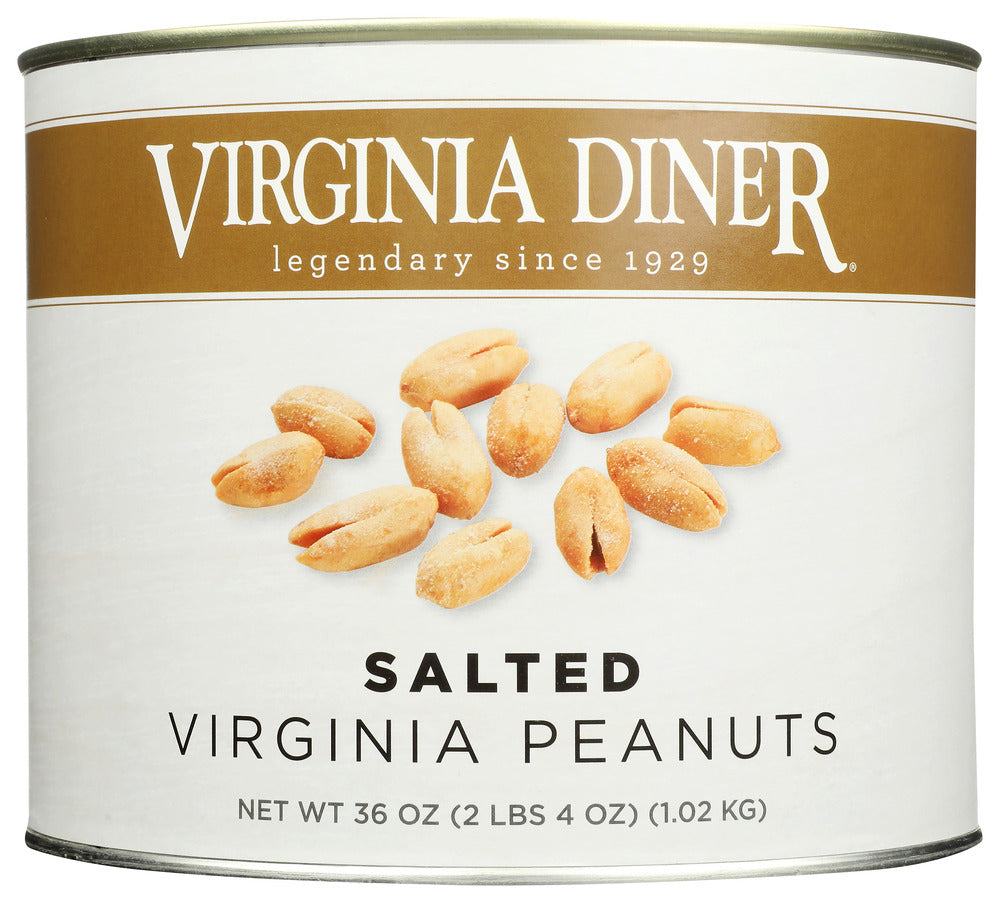 Virginia Diner: Peanut Virginia Salted, 36 Oz