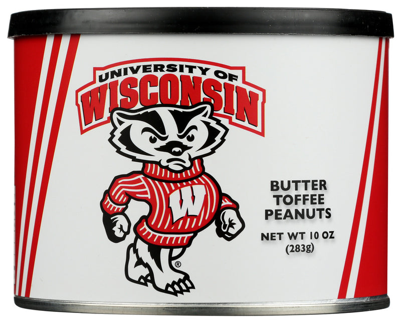 Virginia Peanut: University Of Wisconsin Butter Toffee Peanuts, 10 Oz