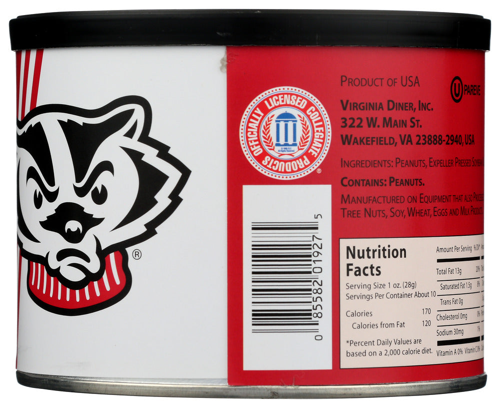 Virginia Peanut: University Of Wisconsin Gourmet Salted Peanuts, 10 Oz