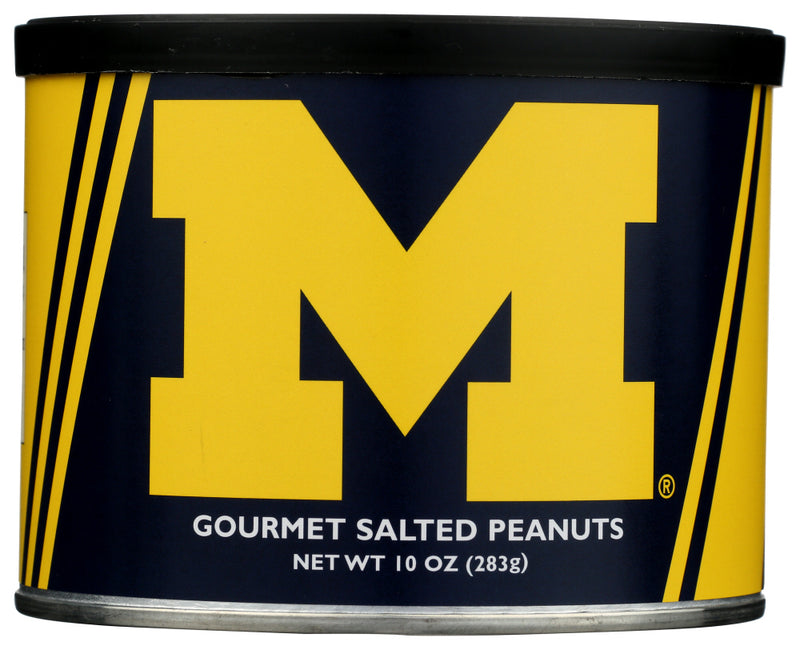 Virginia Peanut: University Of Michigan Gourmet Salted Peanuts, 10 Oz