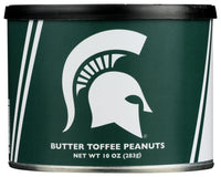 Virginia Peanut: Michigan State University Butter Toffee Peanuts, 10 Oz