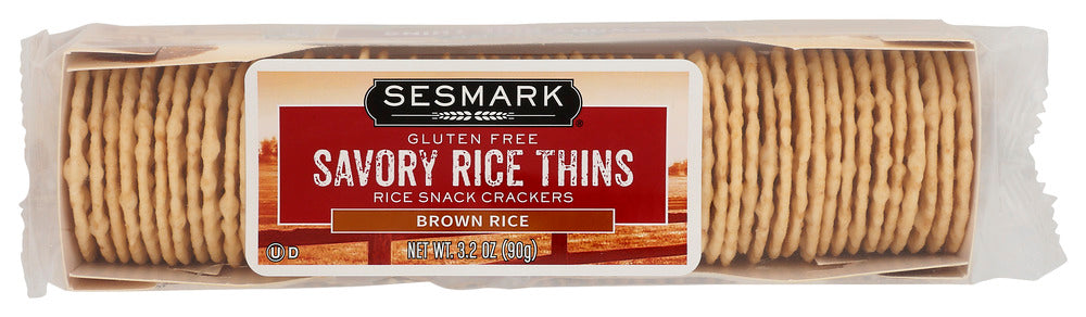 Sesmark: Rice Thn Svry Brwn Rice, 3.2 Oz