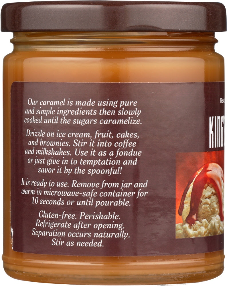 Kings Cupboard: Cream Caramel Sauce, 10.4 Oz