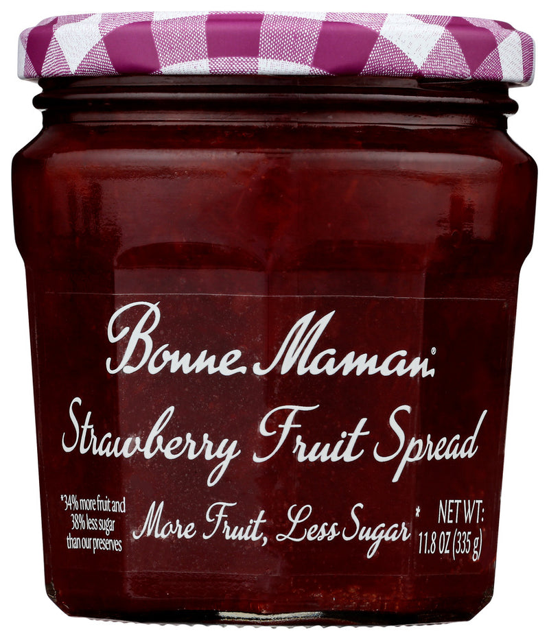 Bonne Maman: Fruit Spread Strawberry, 11.8 Oz