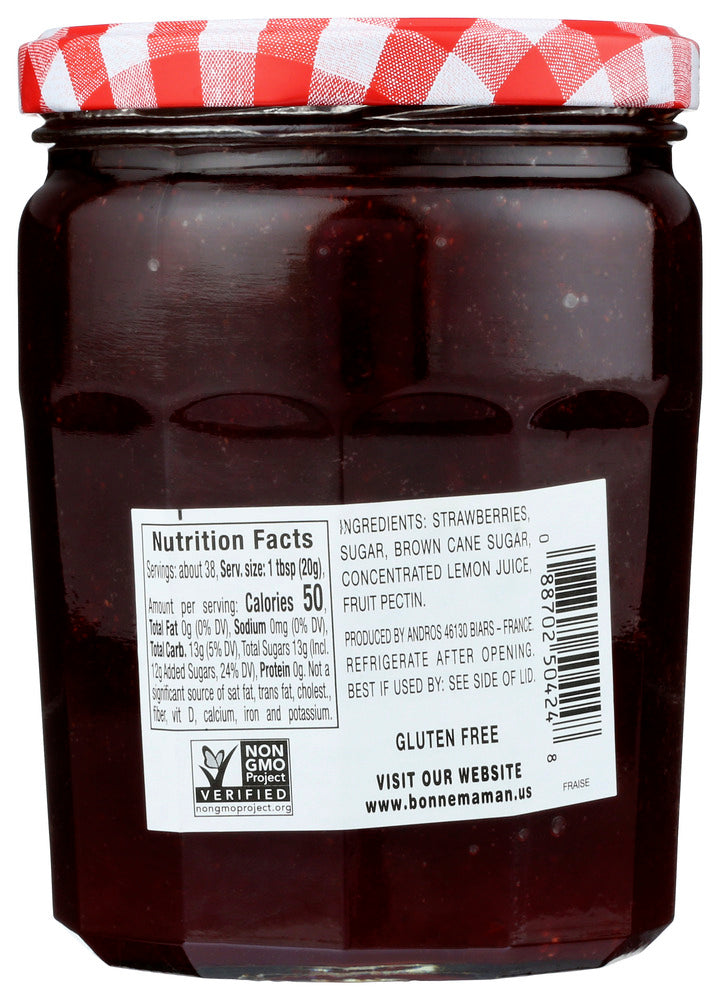 Bonne Maman: Preserves Strawberry, 26 Oz