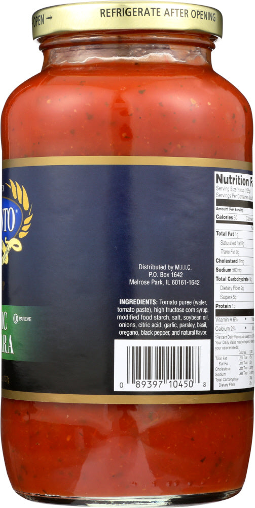 Racconto: Marinara Pasta Sauce, 26 Oz