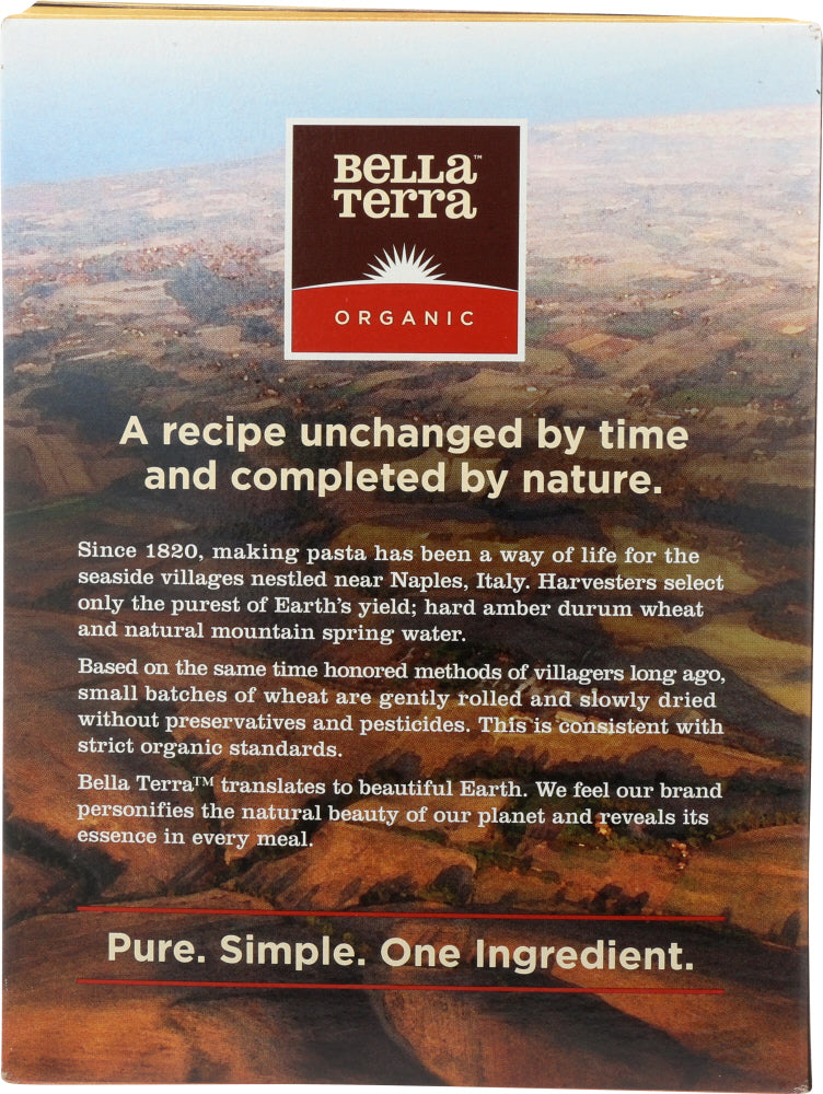 Bella Terra: Organic Farfalle Macaroni, 12 Oz