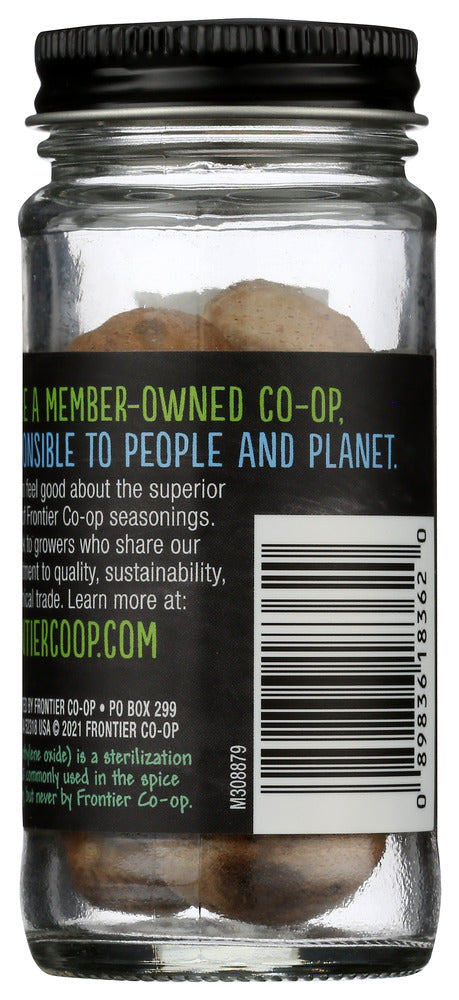 Frontier Herb: Spice Nutmeg Whole, 1.59 Oz