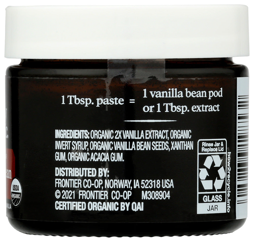 Simply Organic: Vanilla Bean Paste, 2 Fo