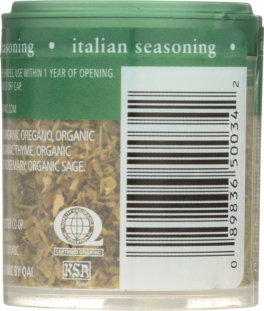 Simply Organic: Organic Italian Seasoning Mini, 0.14 Oz