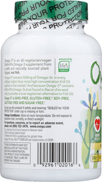 Ovega-3: Plant Based Omega-3, 60 Sg