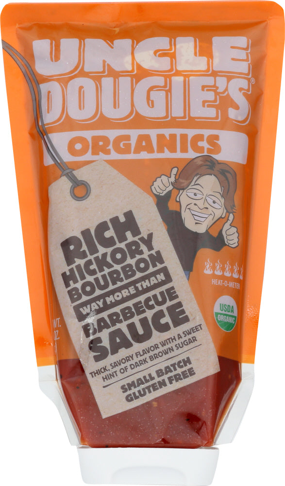 Uncle Dougie: Rich Hickory Bourbon Bbq Sauce, 13.5 Oz