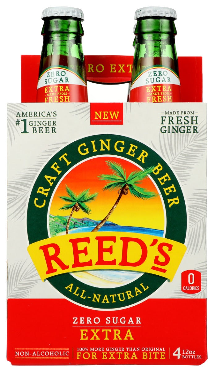 Reeds: Soda 4Pk Xtra Gngr Beer, 48 Fo