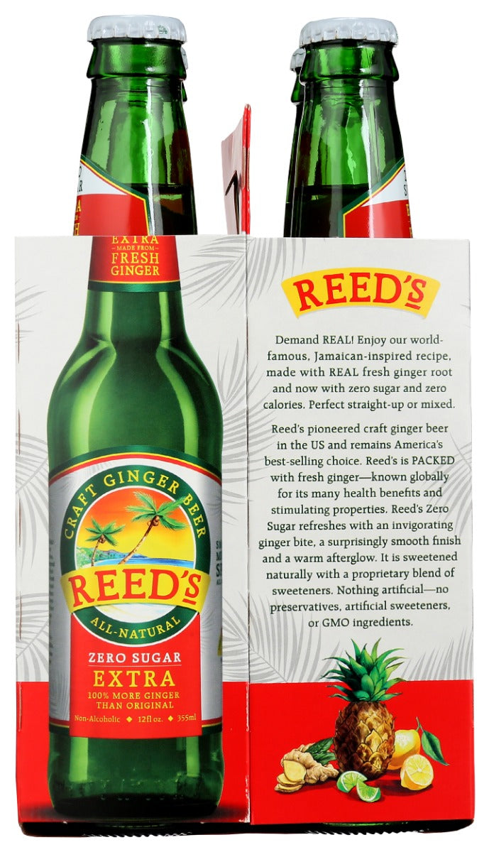 Reeds: Soda 4Pk Xtra Gngr Beer, 48 Fo