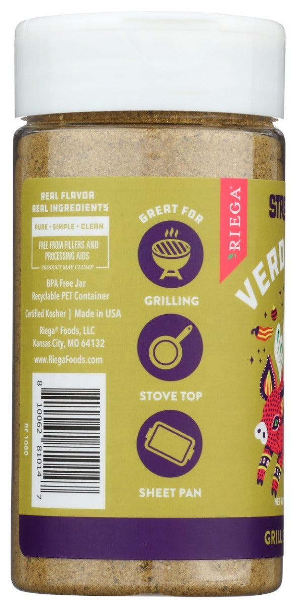 Riega: Seasoning Grl Verde Pork, 6.28 Oz