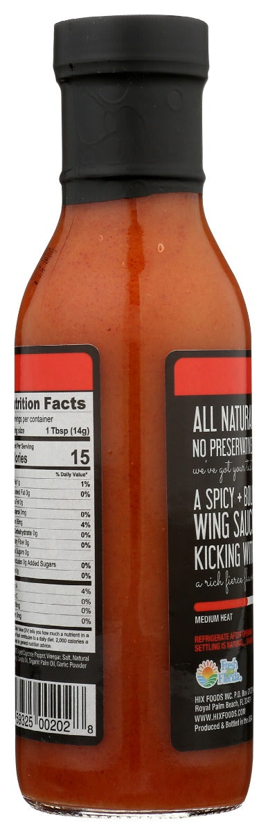 Hix Sauces: Sauce Buffalo Wing Orig, 12.5 Oz