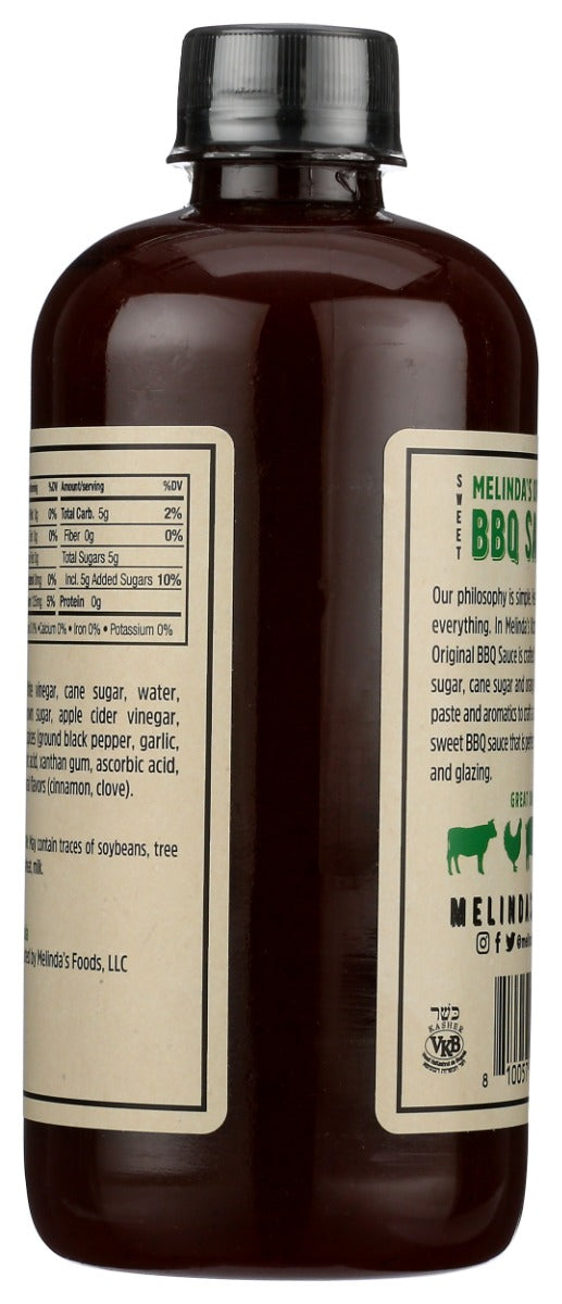 Melindas: Sauce Bbq Original, 16 Oz