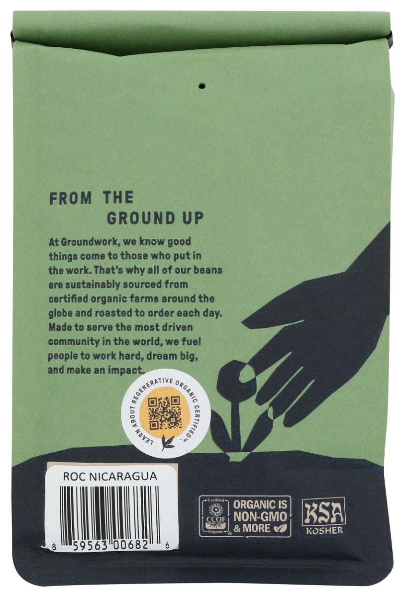 Groundwork Coffee: Coffee Roc Nicaragua, 12 Oz