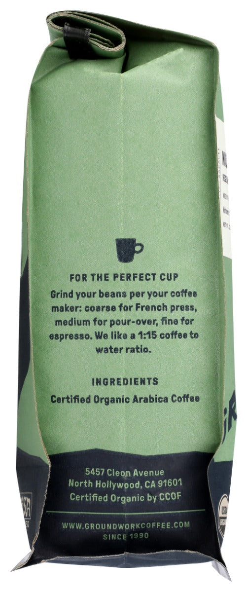 Groundwork Coffee: Coffee Roc Nicaragua, 12 Oz