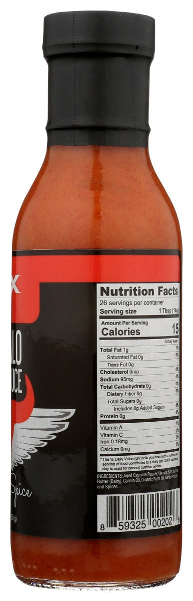 Hix Sauces: Sauce Buffalo Wing Orig, 12.5 Oz