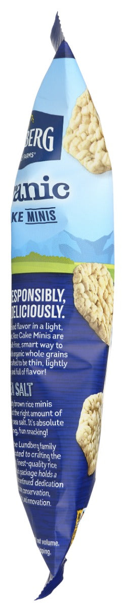 Lundberg: Rice Cakes Mini Sslt Org, 5 Oz