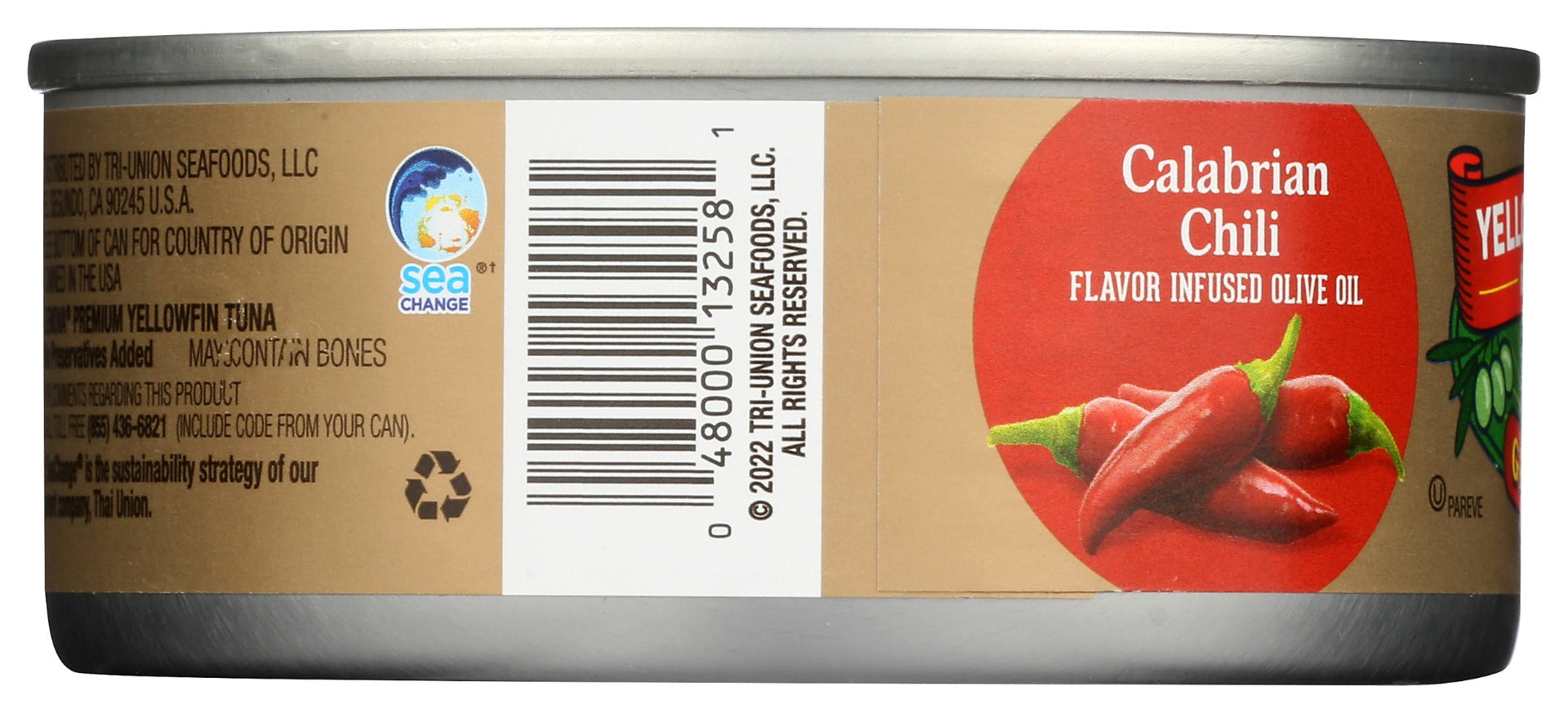 Genova: Tuna Yellowfin Cal Chili Olive Oil, 5 Oz