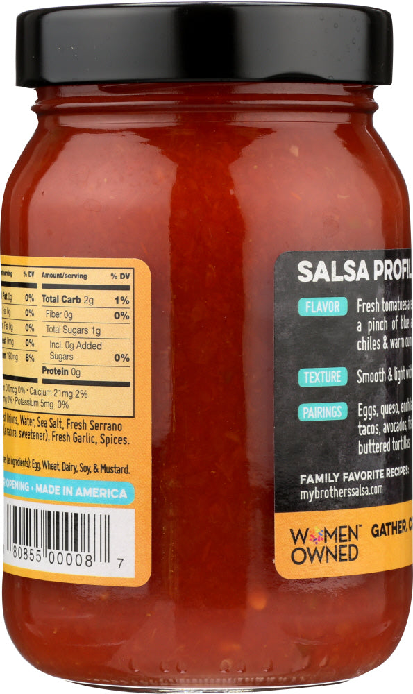 My Brothers Salsa: Our House Salsa Medium, 16 Oz