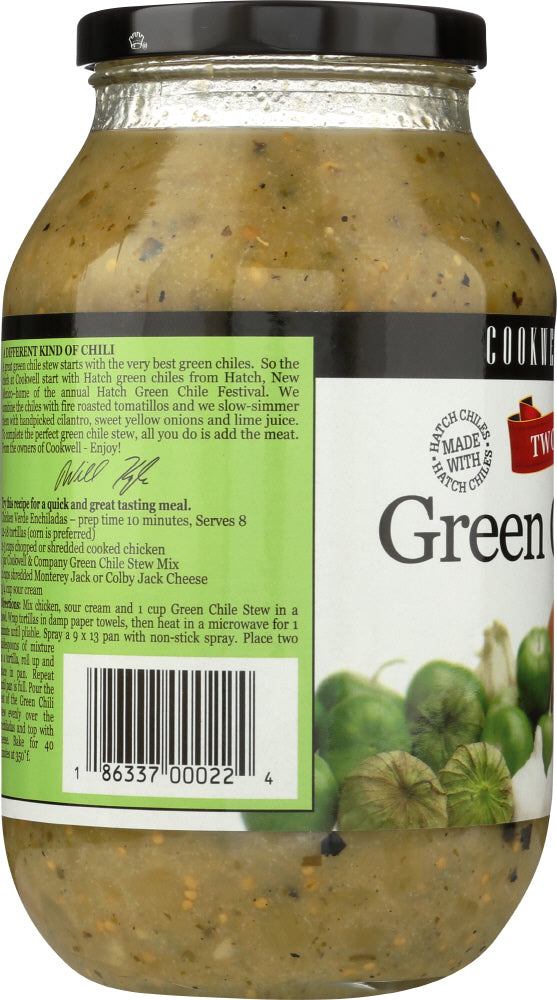 Cookwell & Co: Two Step Green Chili Stew Mix, 33 Oz