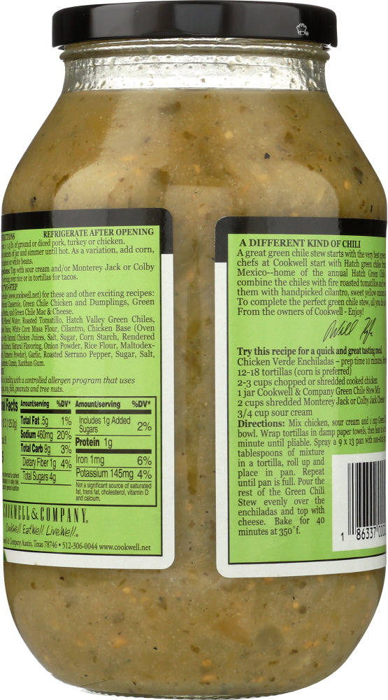 Cookwell & Co: Two Step Green Chili Stew Mix, 33 Oz