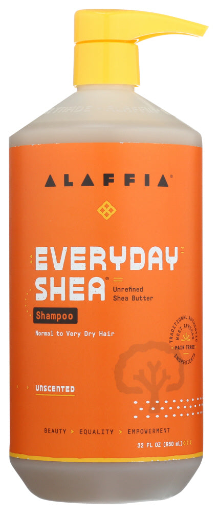 Alaffia: Everyday Shea Shampoo Unscented, 32 Fo