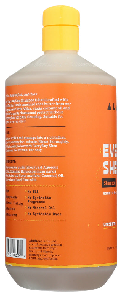 Alaffia: Everyday Shea Shampoo Unscented, 32 Fo