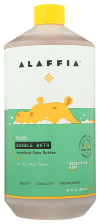 Alaffia: Bath Bubble Shea Euclyp M, 32 Fo