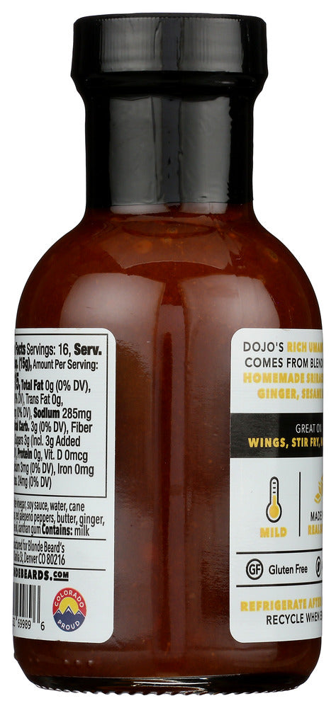 Blonde Beards: Dojo Asian Wing Sauce, 8 Fo