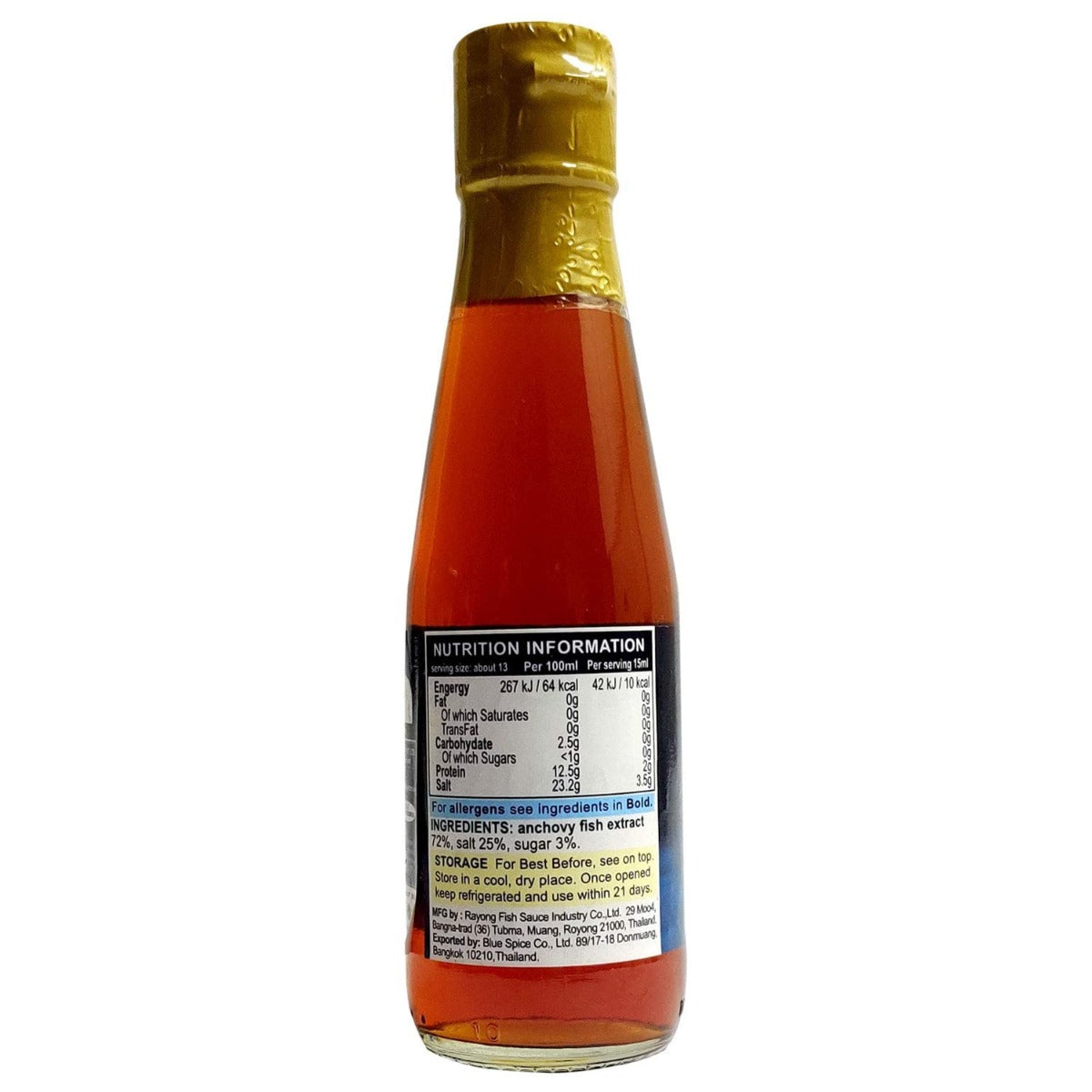 Blue Elephant Royal Thai Cuisine: Sauce Fish, 200 Ml