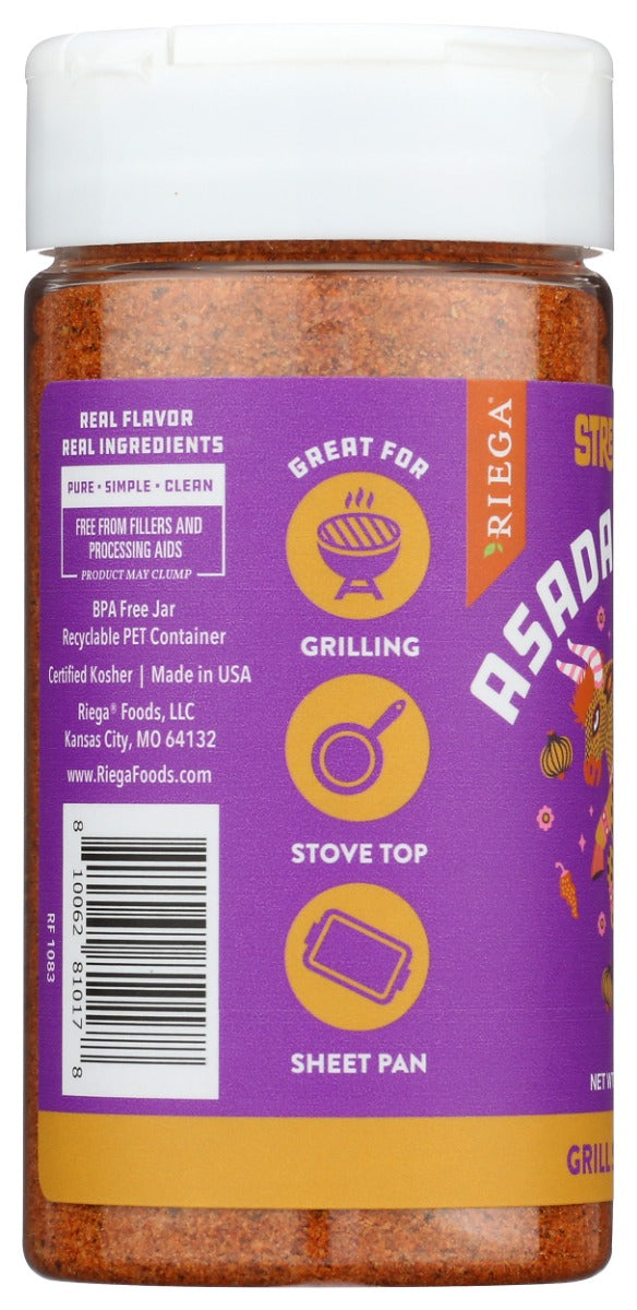 Riega: Seasoning Grl Asada Grlr, 6.28 Oz