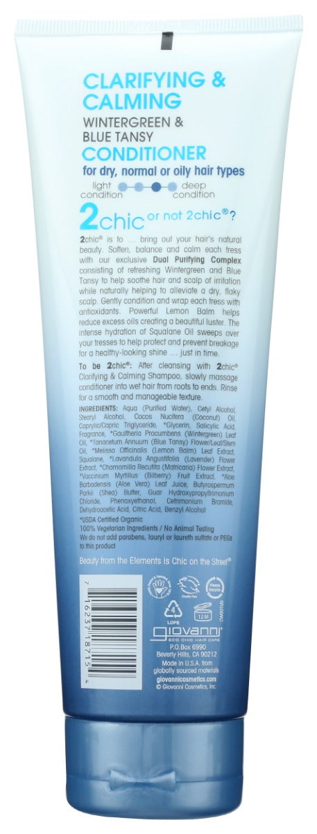 Giovanni Cosmetics: Conditioner Clarify Calm, 8.5 Oz