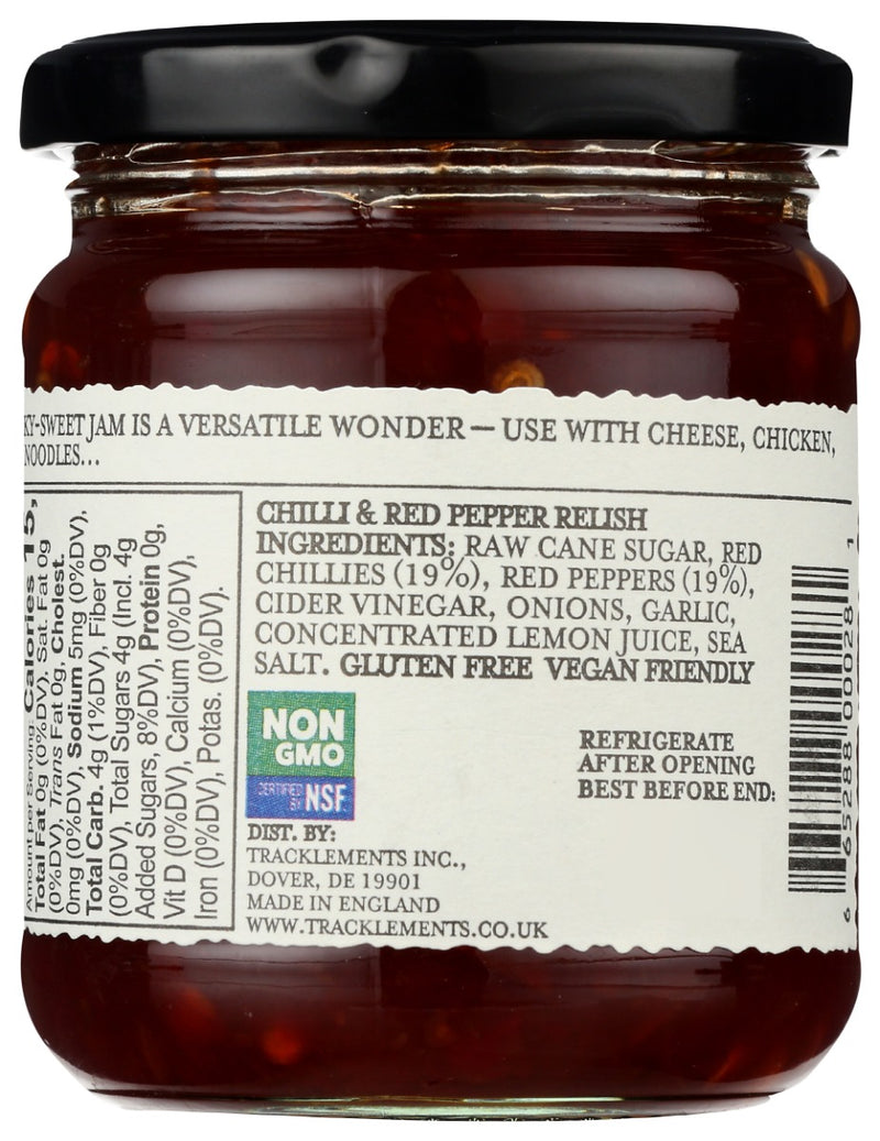 Tracklements: Jam Chili Fresh, 250 Gm