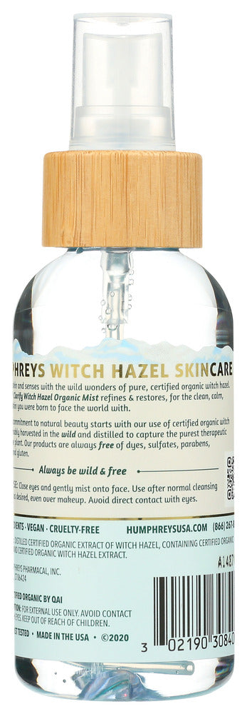 Humphreys: Mist Facial Witch Hazel, 3 Oz