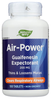 Enzyme Therapy: Air Power Expectorant, 100 Tb