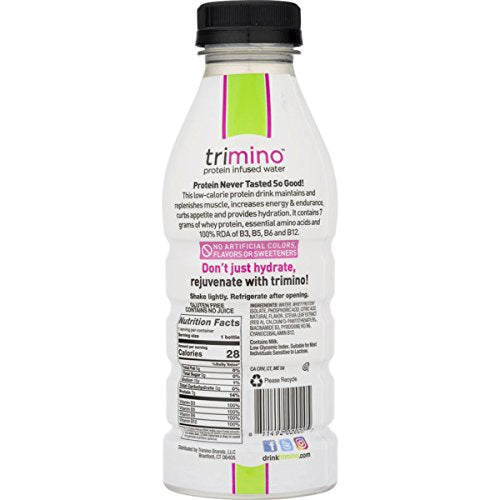 Trimino: Water Protein Raspbry Lme, 16 Fo