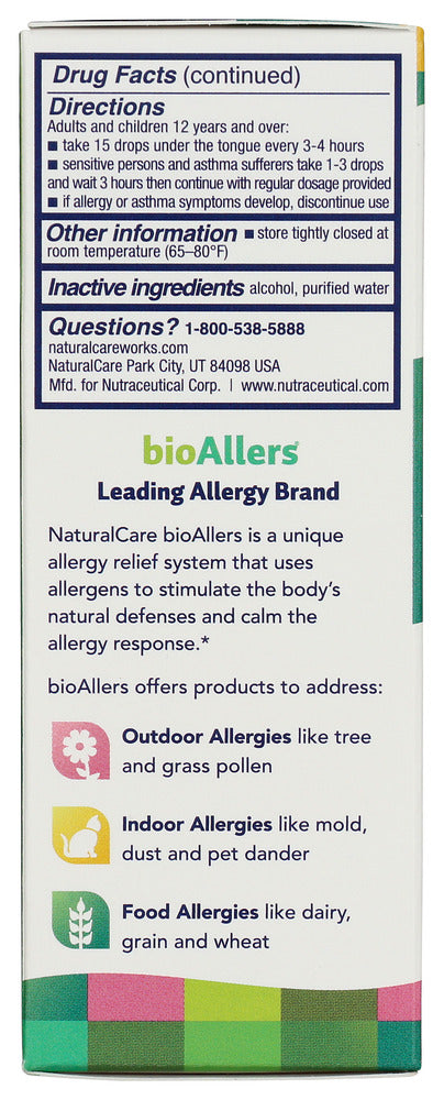 Bioallers: Allergy Pollen Hayfever, 1 Oz