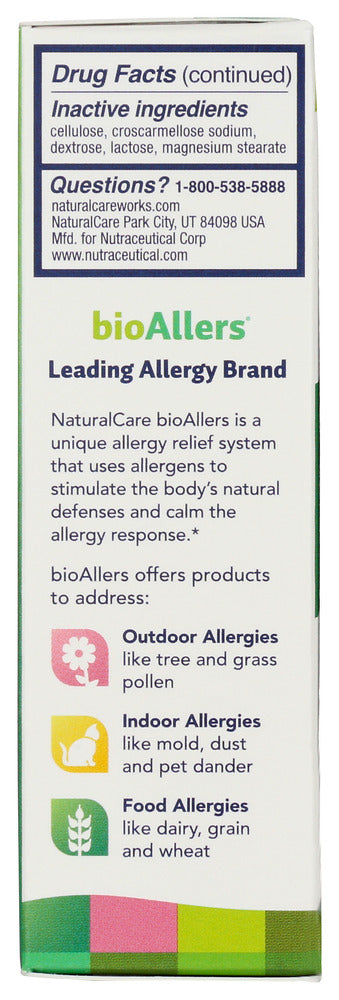 Bioallers: Outdoor Allergy Treatment, 60 Tablets