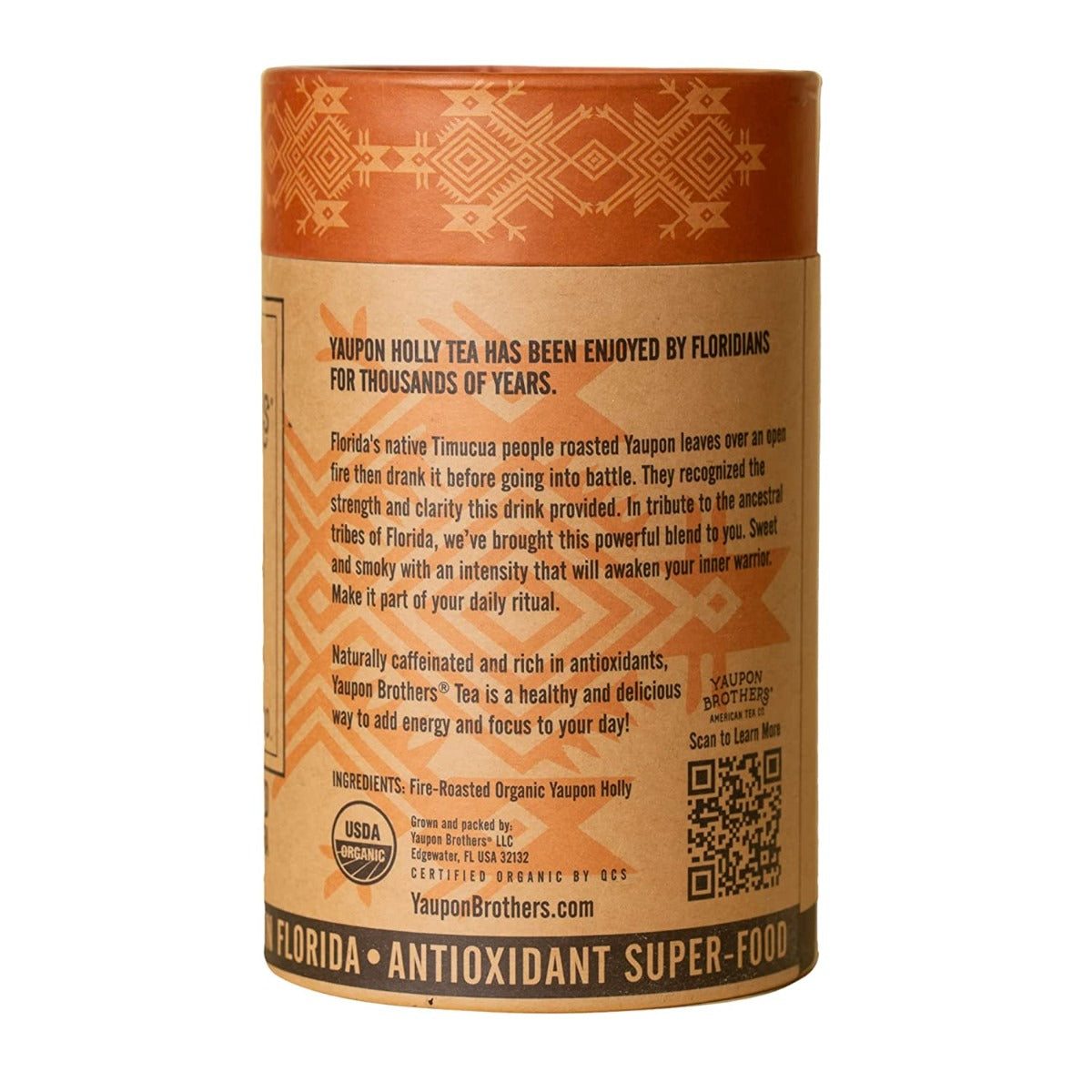 Yaupon Brothers American Tea: Tea Yaupon Holly Fire Roa, 24 Gm