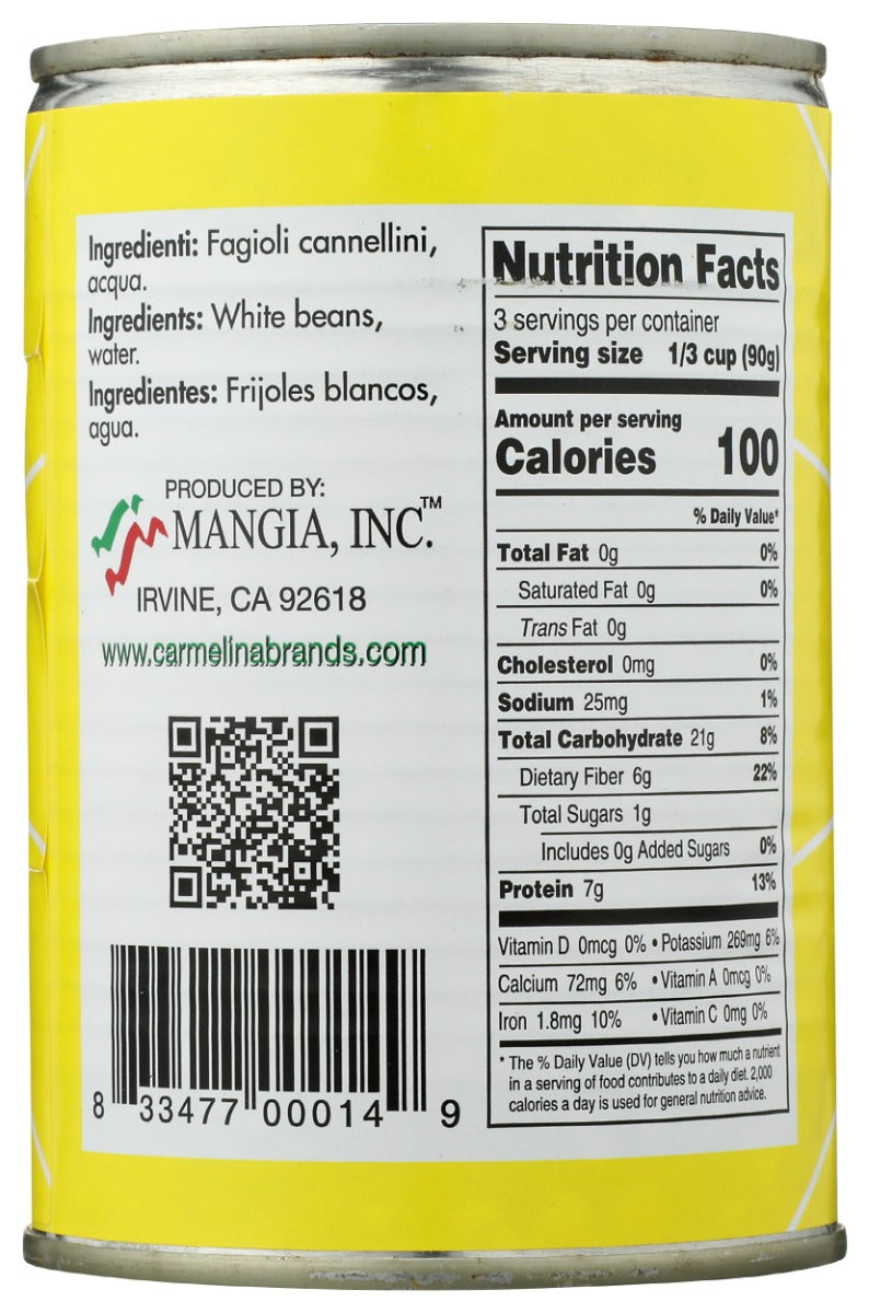 Carmelina: Cannellini Beans, 14.28 Oz